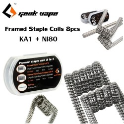 ​Έτοιμες αντιστάσεις Framed Staple GeekVape 8 τεμάχια