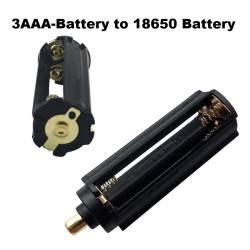 Holder Box Case Adapter For 3xAAA to 18650 Battery