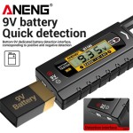 ANENG BT169 Ψηφιακός Ελεγκτής Μπαταριών ΑΑ ΑΑΑ C/D 9V