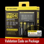 Έξυπνος φορτιστής NITECORE D4-4 θέσεων