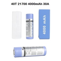 Επαναφορτιζόμενη Μπαταρία ​Samsung 40T 21700 4000mAh Flat Top