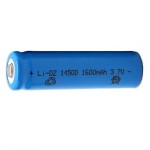 Επαναφορτιζόμενη μπαταρία 3.7V 1600mAh 14500 Li-ion