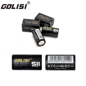 Επαναφορτιζόμενη μπαταριά Golisi S11 IMR 18350 1100mAh 10A