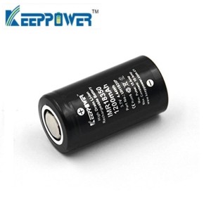 Επαναφορτιζόμενη μπαταριά Keeppower 18350 1200mAh 10A