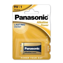 Αλκαλική Μπαταρία Panasonic Alkaline Power 9V