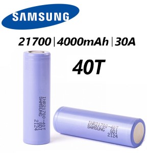 Επαναφορτιζόμενη Μπαταρία ​Samsung 40T 21700 4000mAh 30A