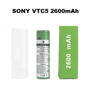 Επαναφορτιζόμενη Μπαταρία Sony US18650VTC5 2600mAh 3.7V 30A Premium Quality