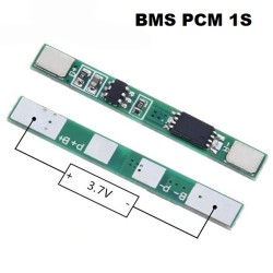 Πλακέτα Προστασίας Μπαταριών BMS 1S 3A 4.2V Li-ion 18650