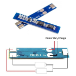 Πλακέτα Προστασίας Μπαταριών BMS 2S 5A 8.4V Li-ion 18650