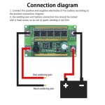 Πλακέτα Digital Display PCB DIY 12V Ποντα Συγκόλλησης Μπαταρίες