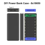 Θήκη Μπαταρίες για DIY Power Bank W8 - 8x18650 20000mAh