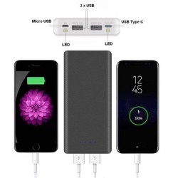 Θήκη Μπαταρίες για DIY Power Bank W8 - 8x18650 20000mAh