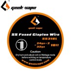 Σύρματα Αντιστάσεις Geekvape SS Fused Clapton Wire 10ft