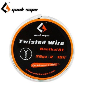 Σύρμα Αντιστάσεις Geekvape Kanthal A1 Twisted 26GA