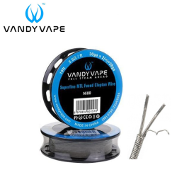 Σύρμα Αντίστασης Vandy Vape Superfine MTL Fused Clapton Wire