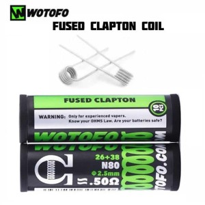 Έτοιμες αντιστάσεις ​WOTOFO Fused Clapton 10 τεμάχια