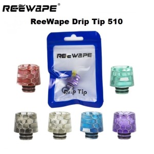 Επιστόμιο ρητίνης Drip Tip 510 ReeWape Resin AS202