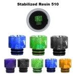 Επιστόμιο ρητίνης Drip Tip 510 Stabilized Resin AS115E