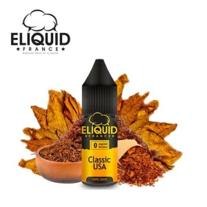 Υγρό αναπλήρωσης Eliquid France Classic Tobacco USA E-liquid