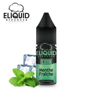 Υγρό αναπλήρωσης Eliquid France Menthe Fraiche E-liquid 10ml