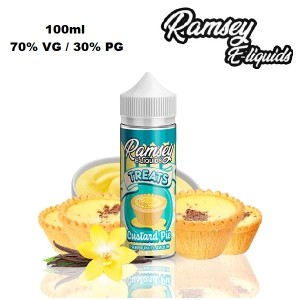 Υγρό αναπλήρωσης Ramsey Treats - Custard Pie 100ml