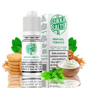 ​Υγρό αναπλήρωσης Sukka Salts Tobacco Menthol 10ml