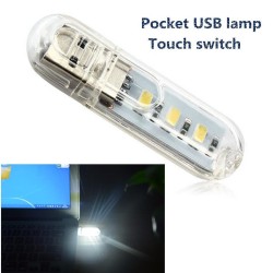 Mini USB Φωτάκι με 3 η 5 LED