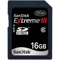 κάρτα μνήμης SanDisk SD Extreme!!! 16GB