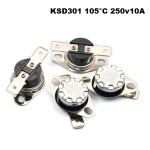 Θερμοστάτης Θερμικό Επαφής  KSD301 105°C 250v10A