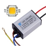 Τροφοδοτικό Προβολέα LED Driver 10W-20W με LED SMD Chip Σετ