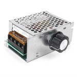 Ρυθμιστής στροφών μοτέρ 220V AC 4000W σε μεταλλικό κουτί