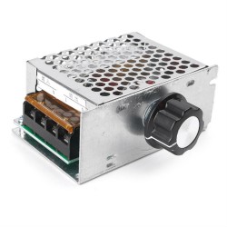 4000W 220V Adjustable Motor Speed Controller Voltage in metal box