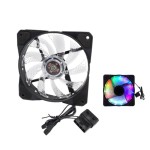 Ανεμιστήρας Ψύξης για Υπολογιστή 12cm x 12cm DC 12V 3Pin με RGB LED