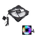 Ανεμιστήρας Ψύξης για Υπολογιστή 12cm x 12cm DC 12V 3Pin με RGB LED
