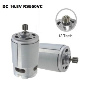 Κινητήρας Motor RS550VC DC 16.8V ​με Γρανάζι 12 Δόντια