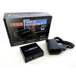 Hdmi Splitter Power 4 Εξόδους 3D 1080P με Τροφοδοτικό 5v