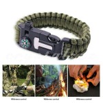 Βραχιόλι Επιβίωσης 5 σε 1 Paracord Tactical Movement