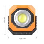 Επαναφορτιζόμενος Φορητός Προβολέας LED 20W