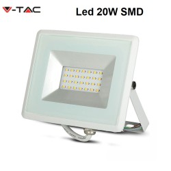 Προβολέας LED V-TAC 20W SMD Λευκό