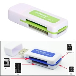 Αναγνώστης Καρτών USB 2.0 All-in-one