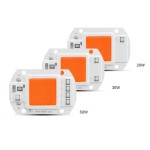 Smart IC Led Chip COB Ανάπτυξης Φυτών Full Spectrum 400-840nm