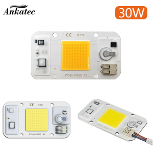 Νέου Τύπου Χωρίς Συγκόλληση Smart IC Led Chip COB Lamp 30W AC 220 Χωρίς Τροφοδοτικό