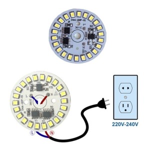 Smart IC Led Chip AC 220 15W Στρογγυλό 22 SMD