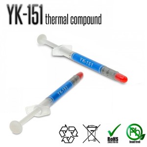 Θερμοαγώγιμη πάστα - Thermal Paste Grey YK-151 Small