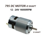 Κινητήρας Motor Class 795 D-Shaft DC 12-24V ​16000 RPM