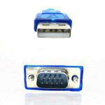 Καλώδιο μετατροπέας USB A Σε RS232 Serial Port 9 Pin