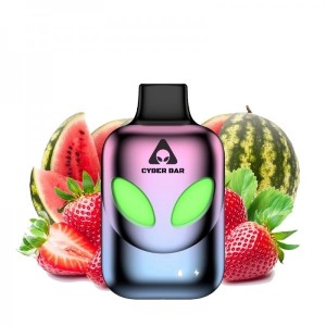 Ηλεκτρονικό Τσιγάρο Μίας Χρήσης Cyber Bar Puff AL8000 Strawberry-Watermelon