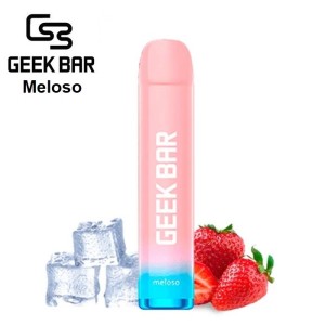 Ηλεκτρονικό Τσιγάρο Μίας Χρήσης Geek Bar Meloso Strawberry Ice