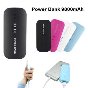 Συσκευή φόρτισης Power bank 9800mAh με Φακό Led