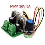 Ρυθμιστής στροφών μοτέρ και ταχύτητας PWM 12V-36V 3A